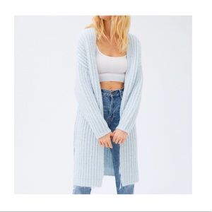 Urban Outftters Samara Ribbed Duster Cardigan